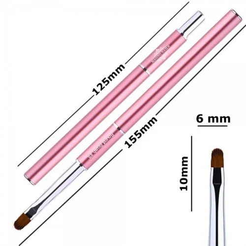 Designer Modellage Pinsel - Round Brush #8 Nageldesign Nägel Nail